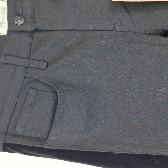 Madewell Tapered Pants: Velvet Tuxedo Stripe Edition H2258 Women's Size 28 - Picture 5 of 10